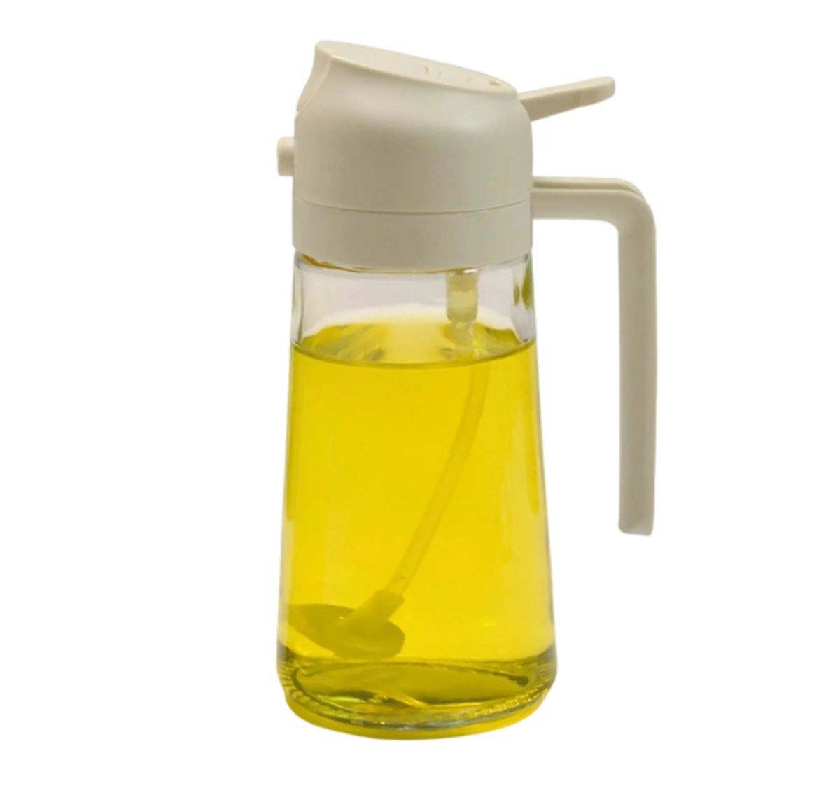 15oz Oil Dispenser Bottle with Spray and Pour Design 4