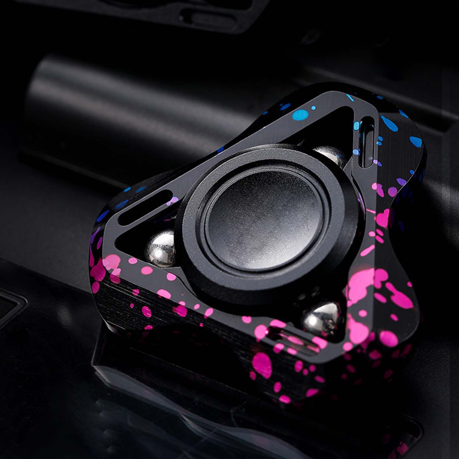 Creative Adult Stress Relieving Toy Metal Fidget Spinner 3