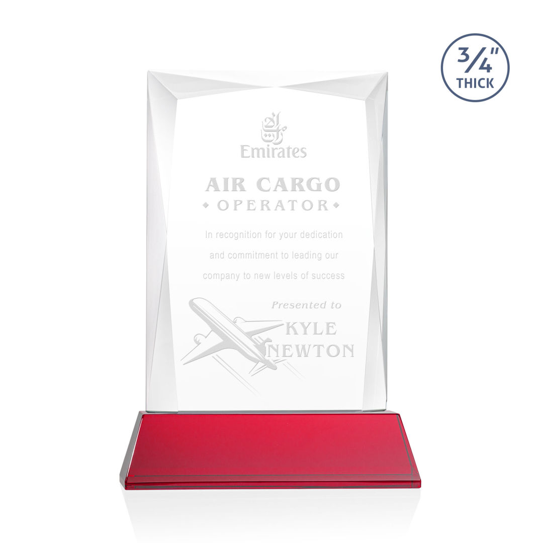 Messina Award on Newhaven Base - Red 2