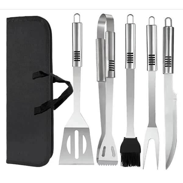 10pcs BBQ Grill Tool Set 4