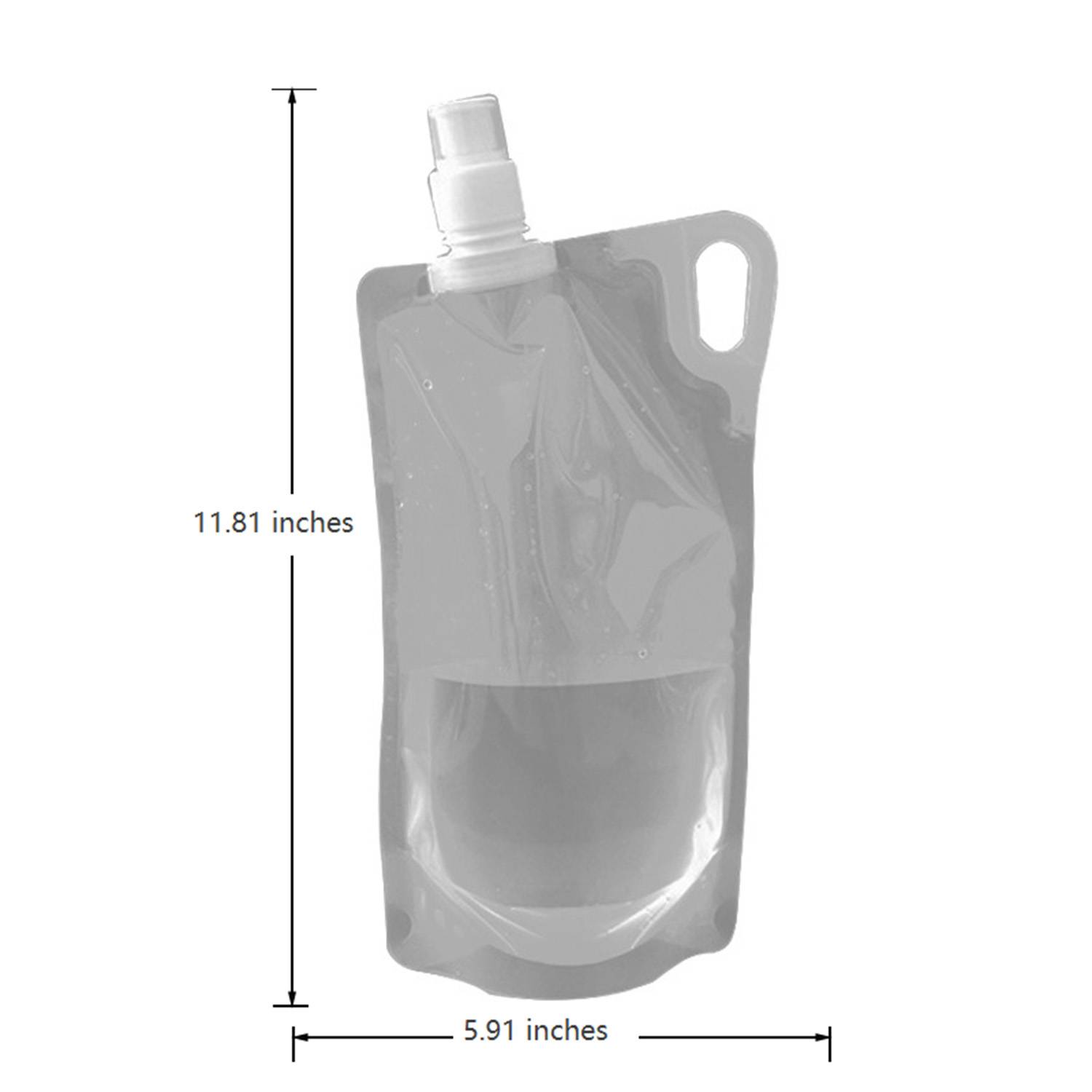 34oz Outdoor Foldable Water Bag 2