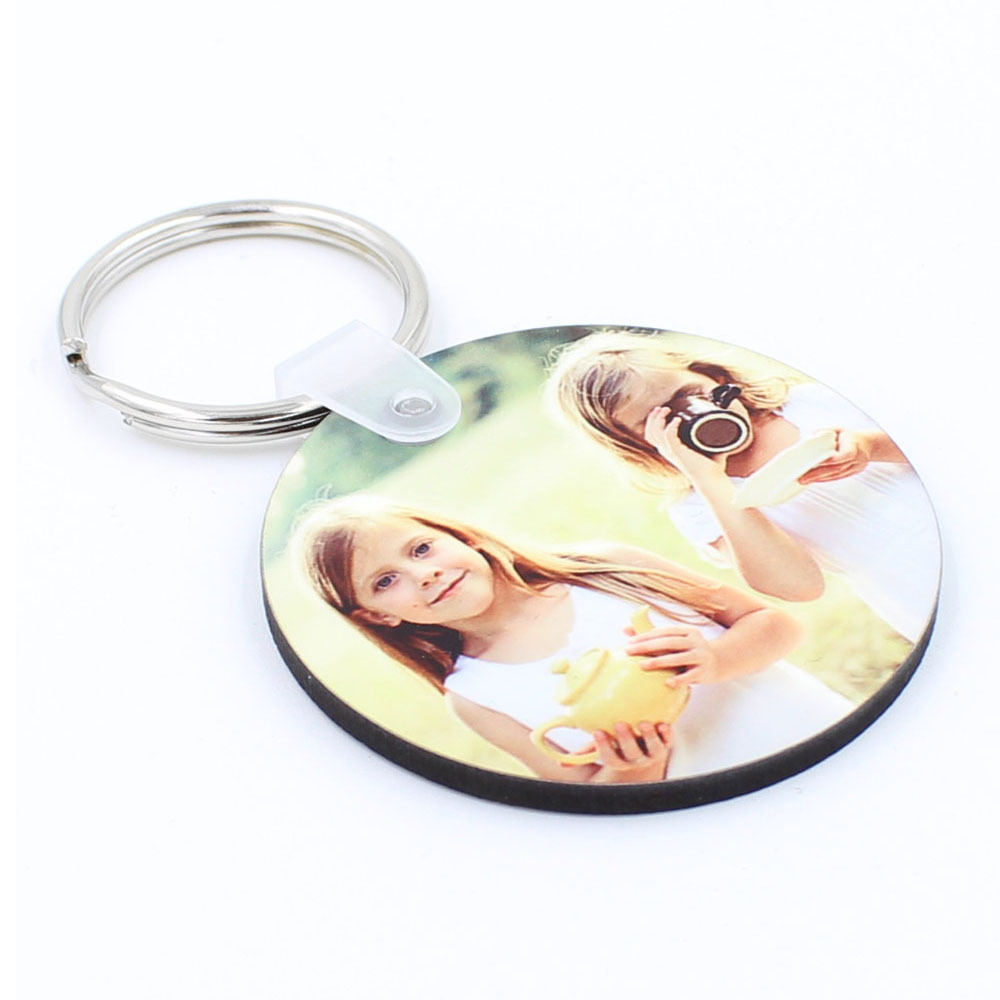 Round Silicone Keychain 4