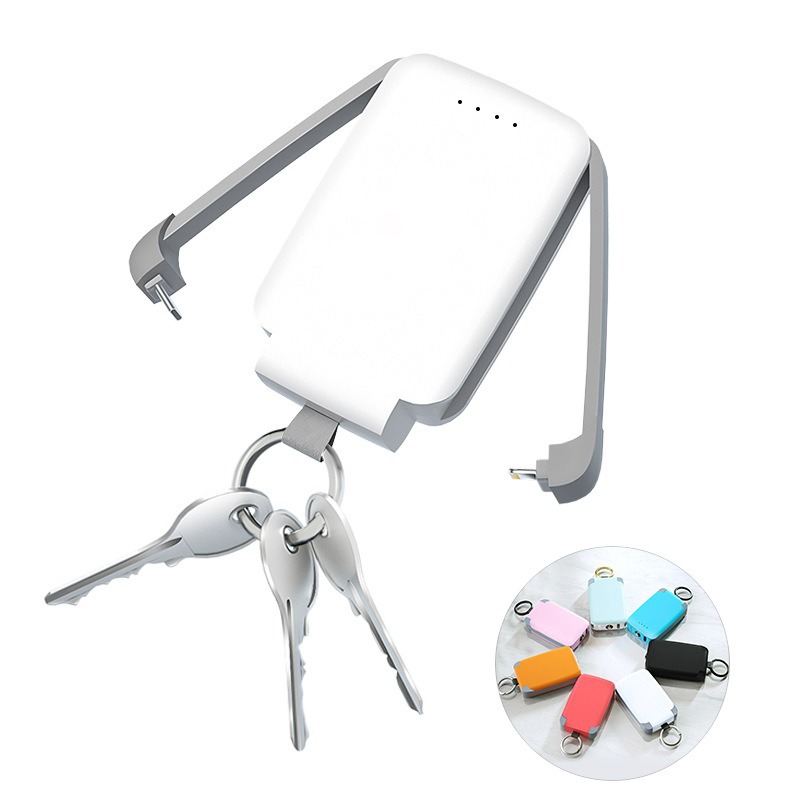 Portable Keychain Charger with Flashlight 4