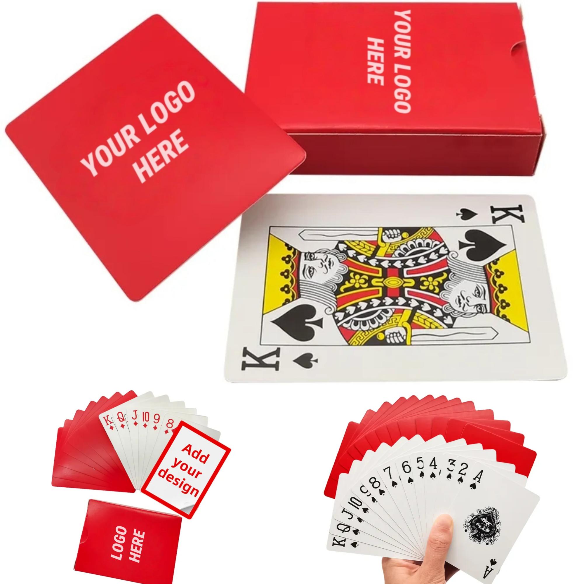 MOQ:10pcs Custom Poker Cards 2