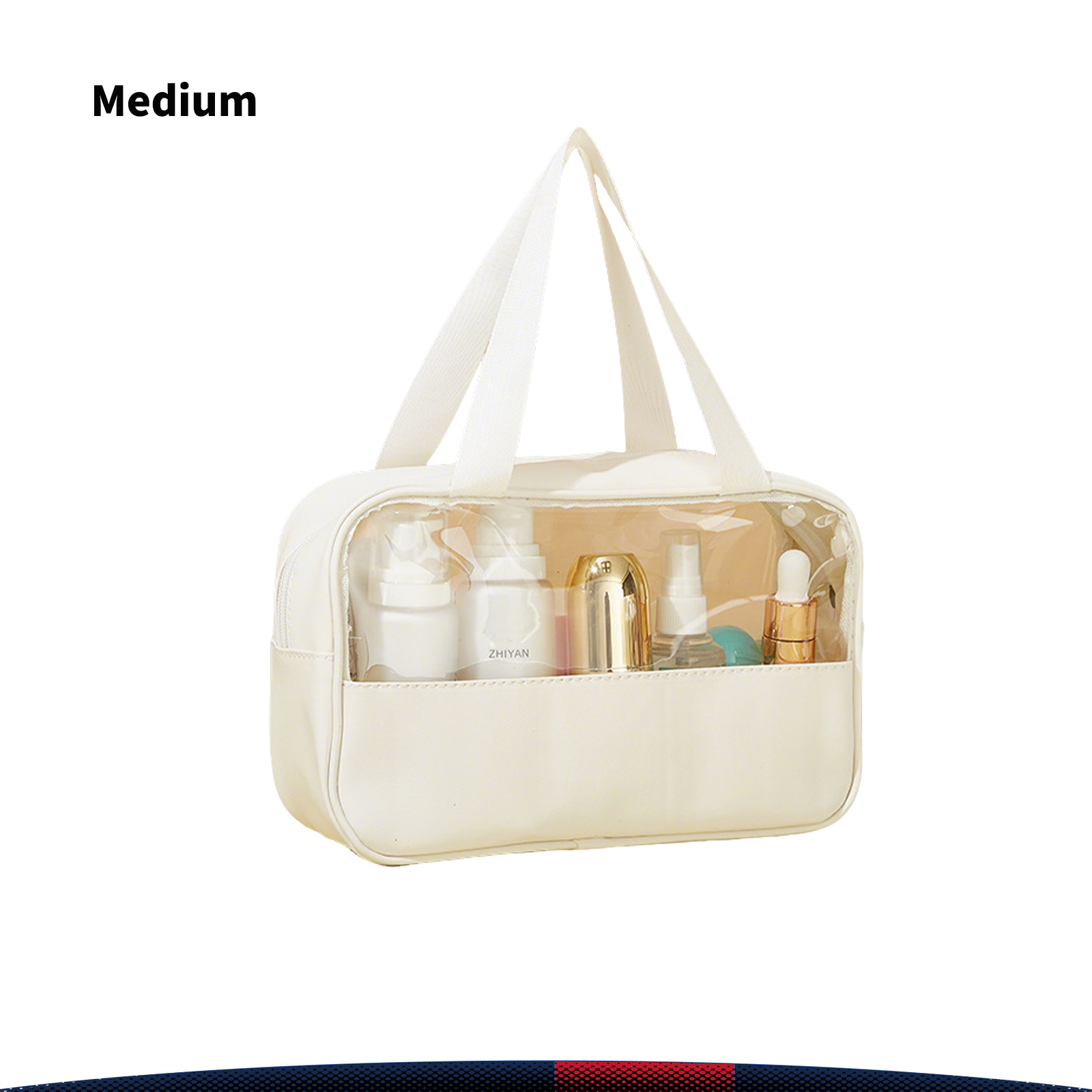 Sliby Portable Waterproof PU Makeup Bag 5