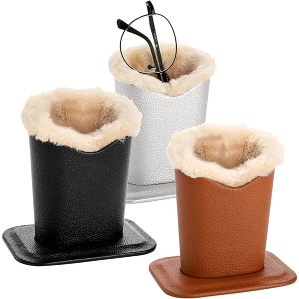 PU Leather Eyeglasses Glasses Display Stand 4