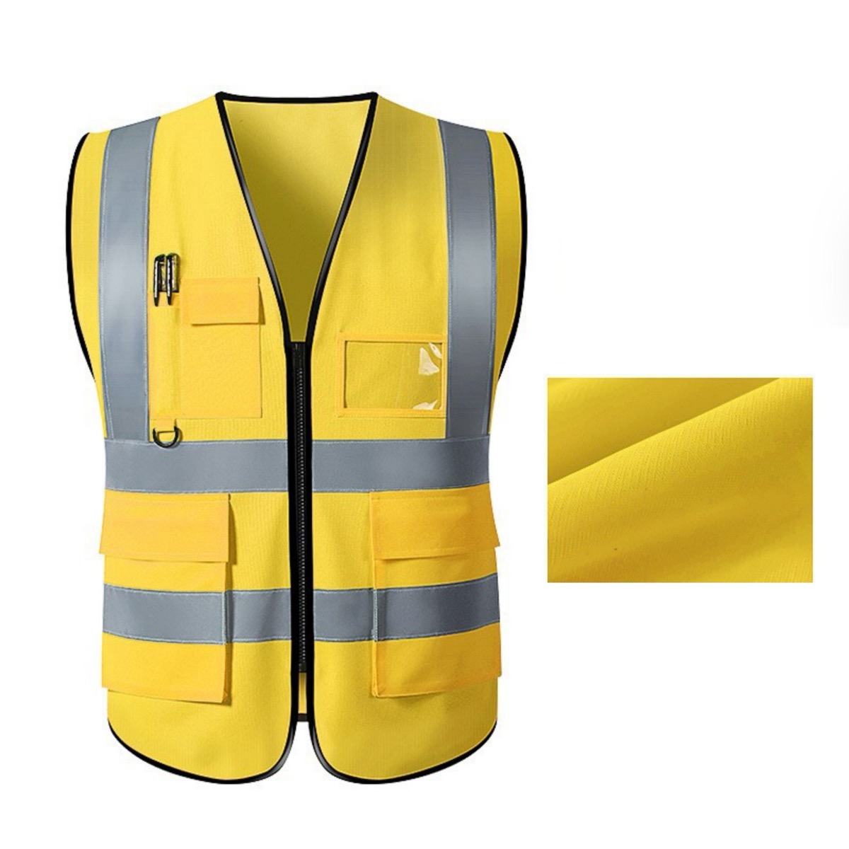 Breathable Pockets Safety Vest 7