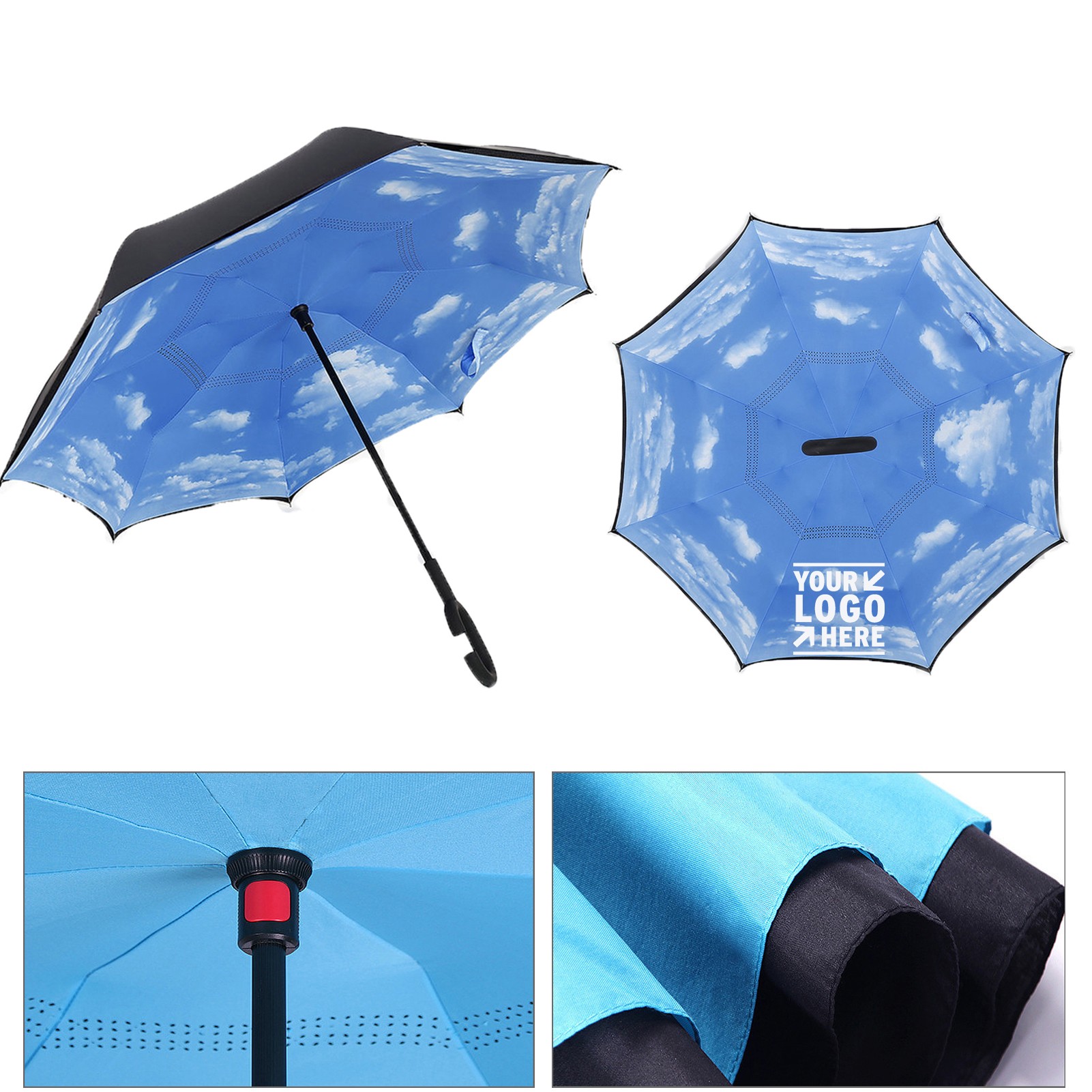 InBrella Reverse Close Umbrella 2