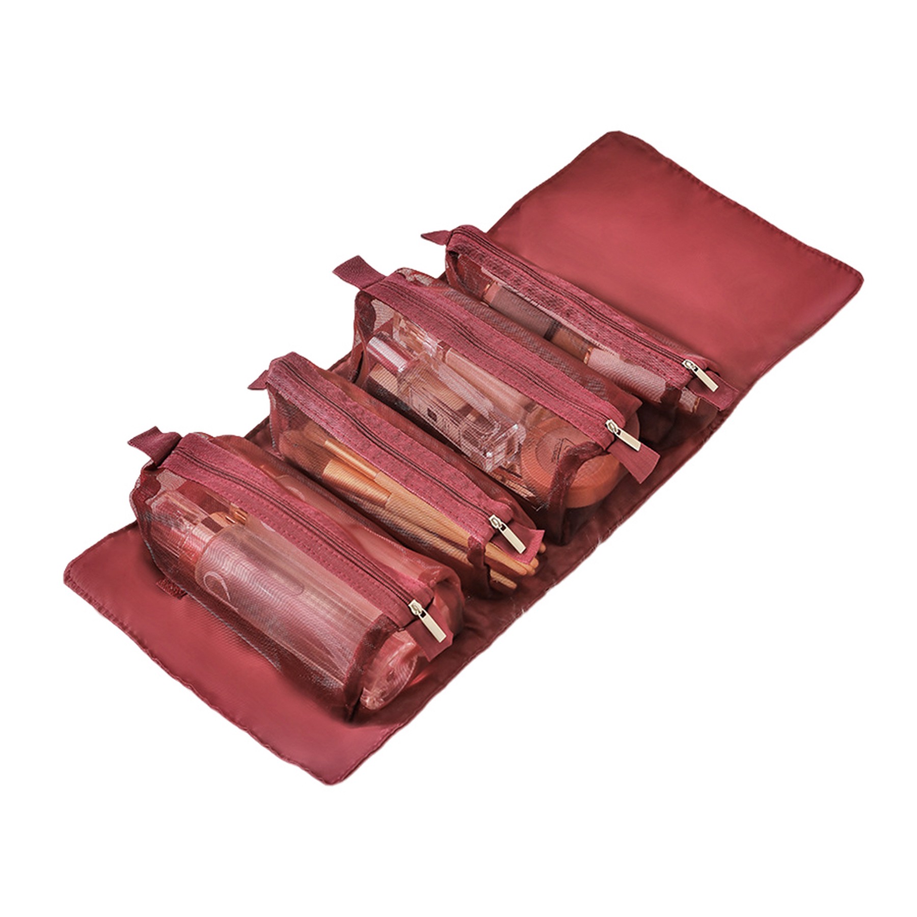 4 in 1 Portable Mesh Makeup Bag 6