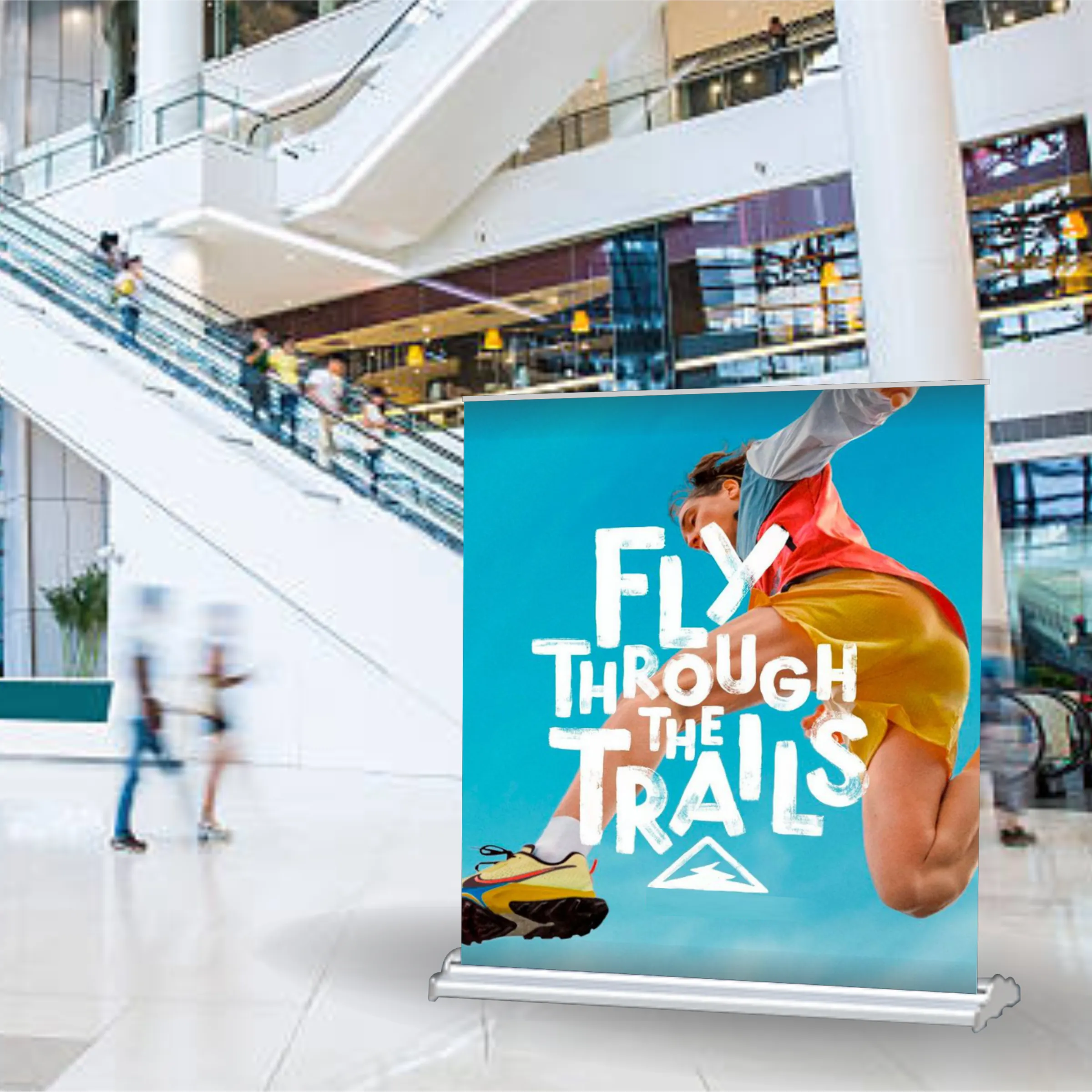 60" Wide Standard Retractable Banner Kit 8