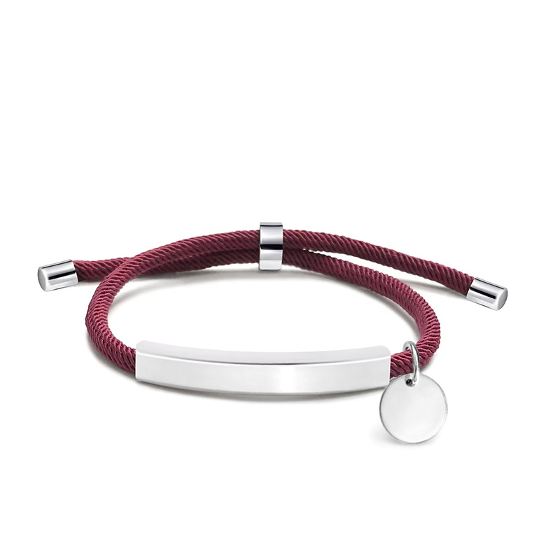 Name Bar ID Bracelet Customized Bracelets 14
