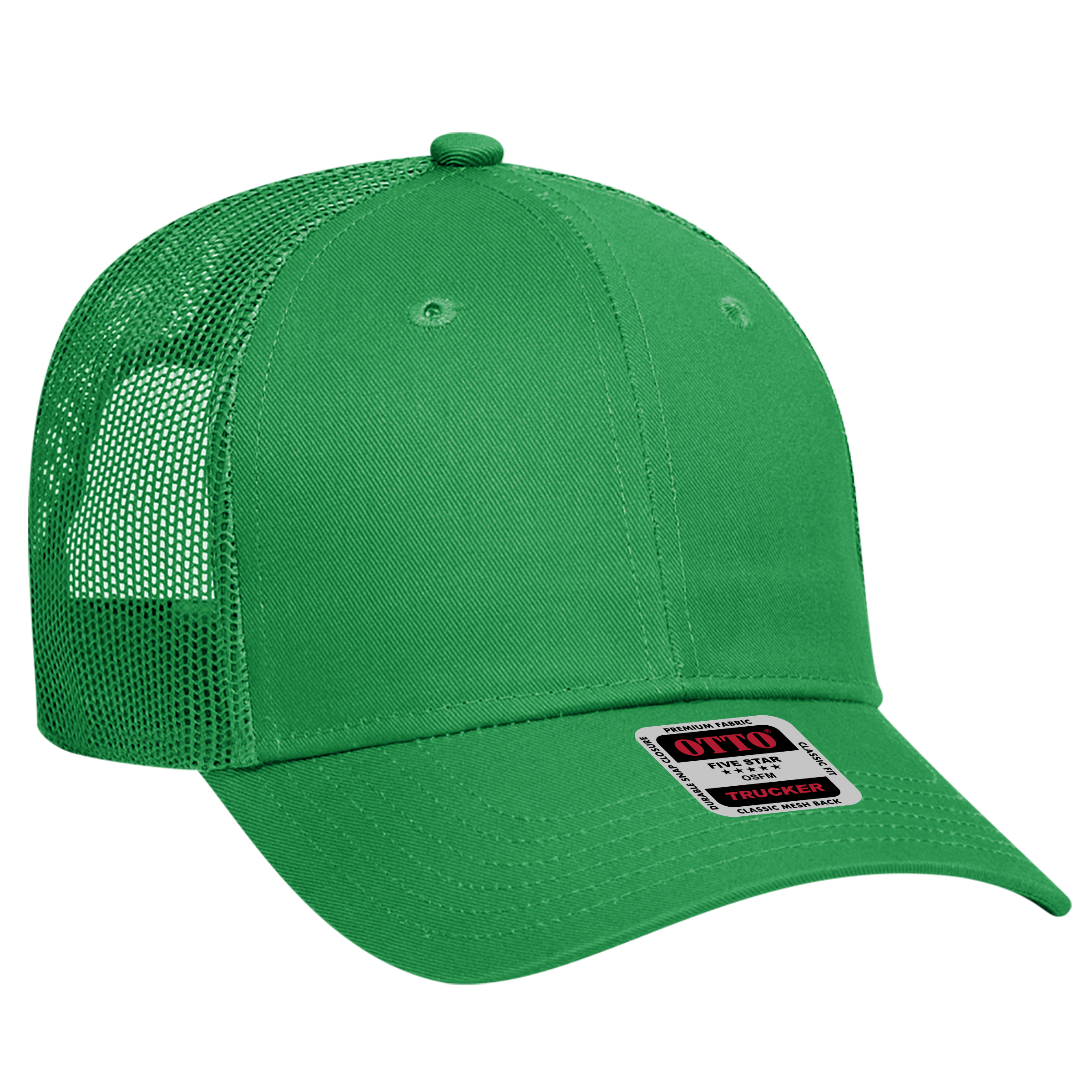 OTTO CAP® 6 Panel Low Profile Mesh Back Trucker Hat 29