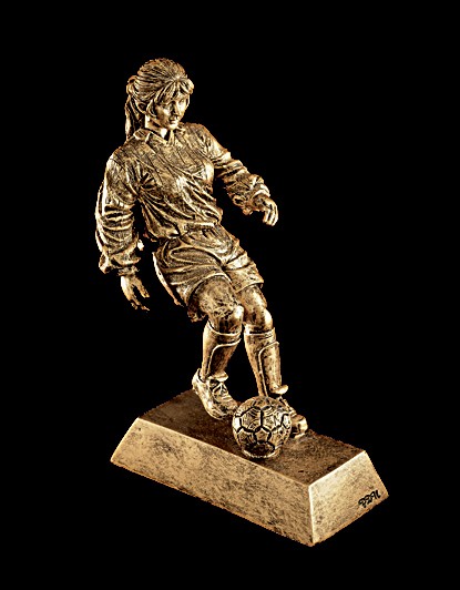 8" Soccer Female Signature Series Award 2