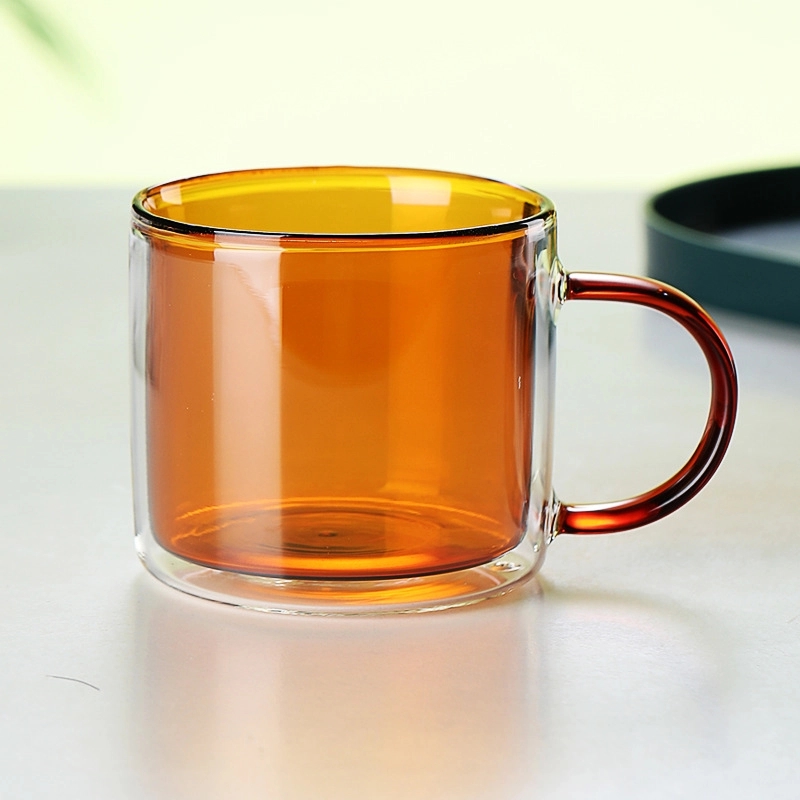 8.5 Oz Stained Glass Double Insulation Tea Coffee Cup 9