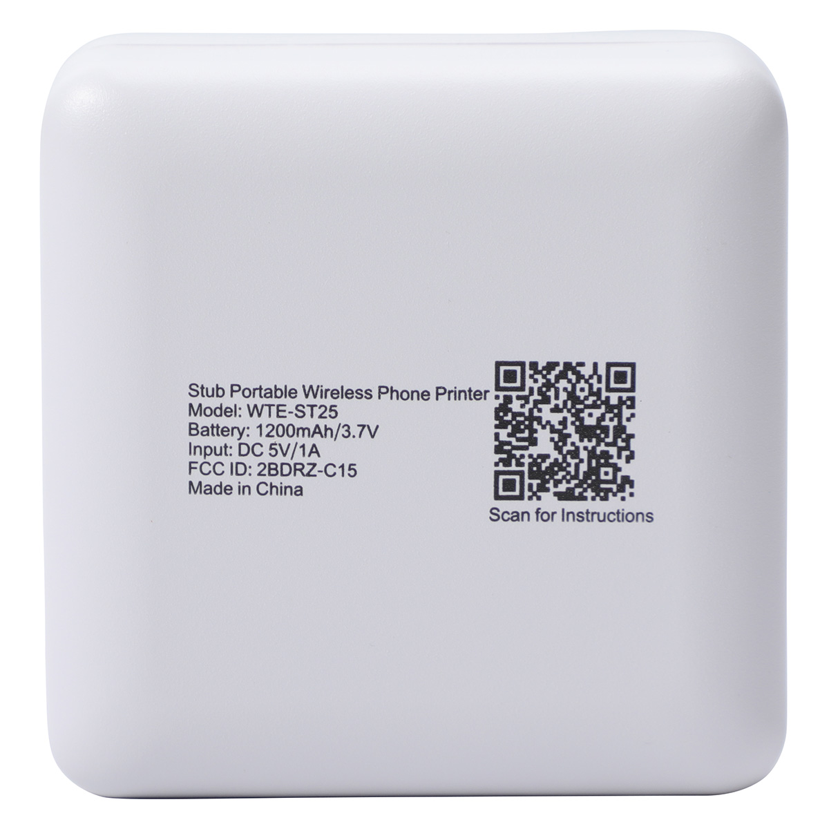 Stub Portable Wireless Phone Printer 6