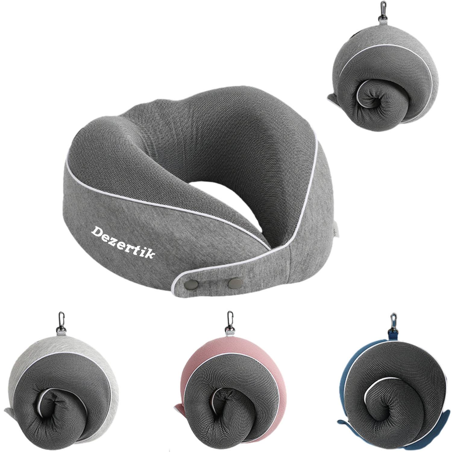 U-shaped memory foam modal travel portable neck pillow