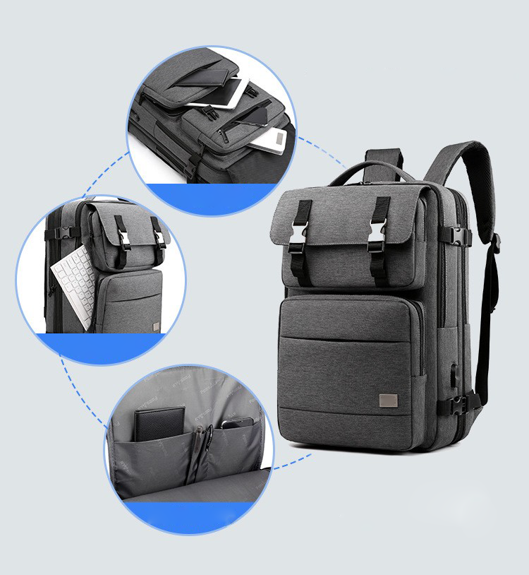 Big Capacity Travel Backpack Work Back Pack College Bag 15