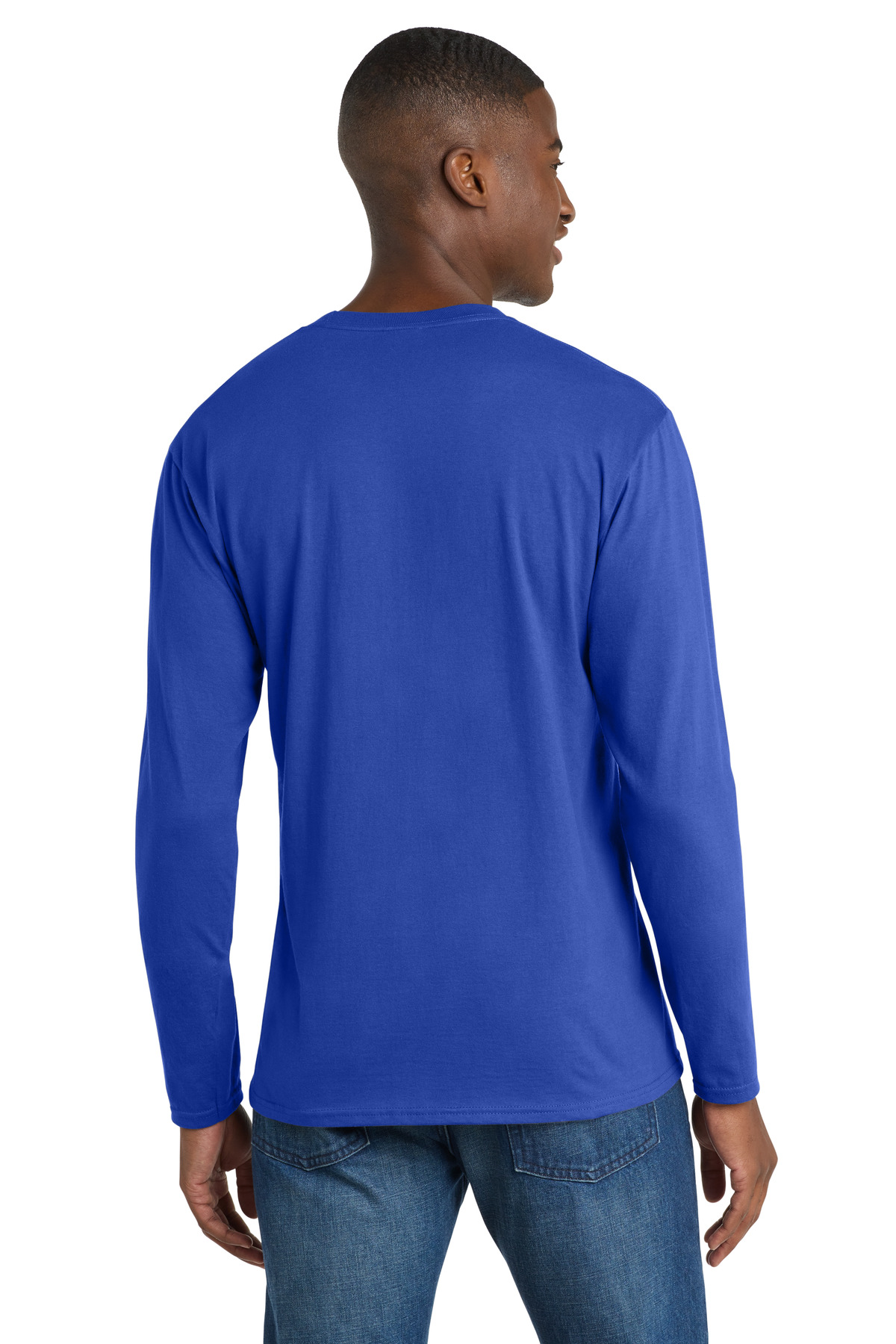 Port & Co Long Sleeve Fan Favorite Tee. PC450LS 52