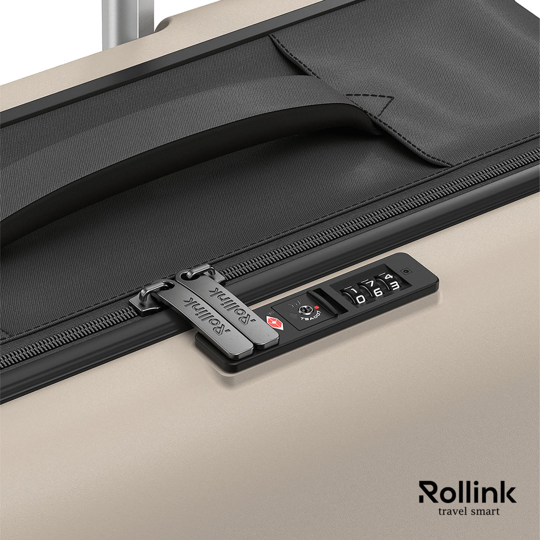 Rollink® Flex 360 Large Checked 4 Wheel Suitcase 13
