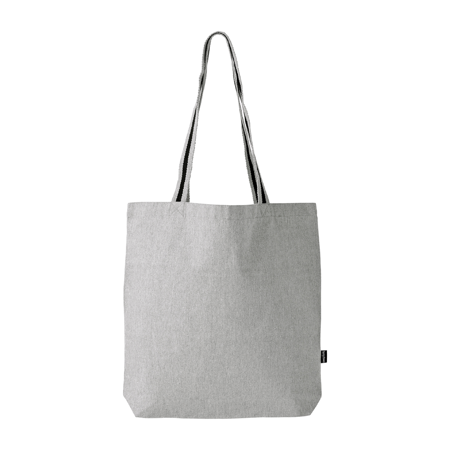 Deluxe Canvas Tote Bag with Striped Handles 5
