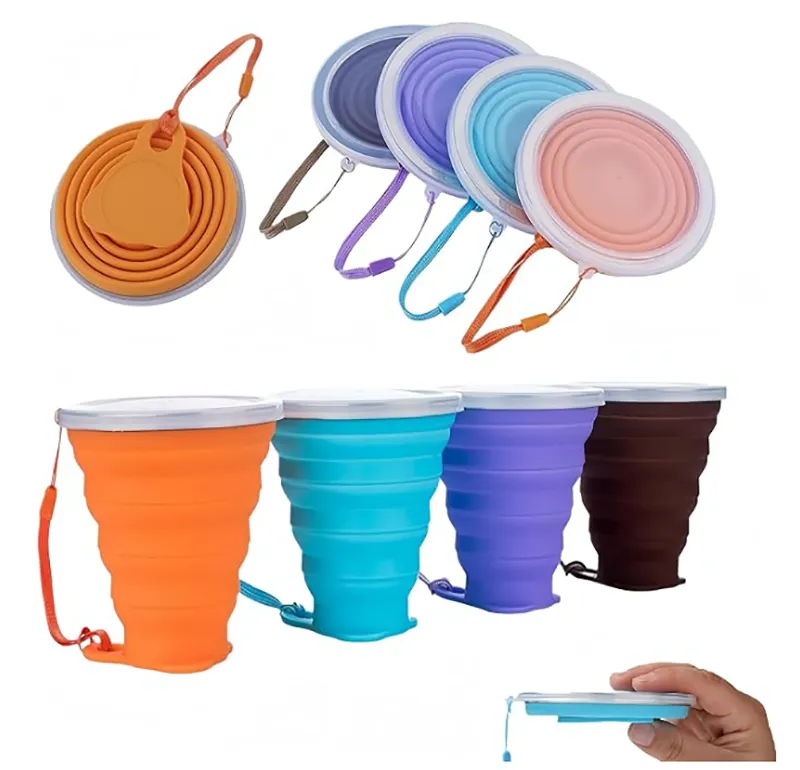 Silicone Collapsible Travel Cup 4