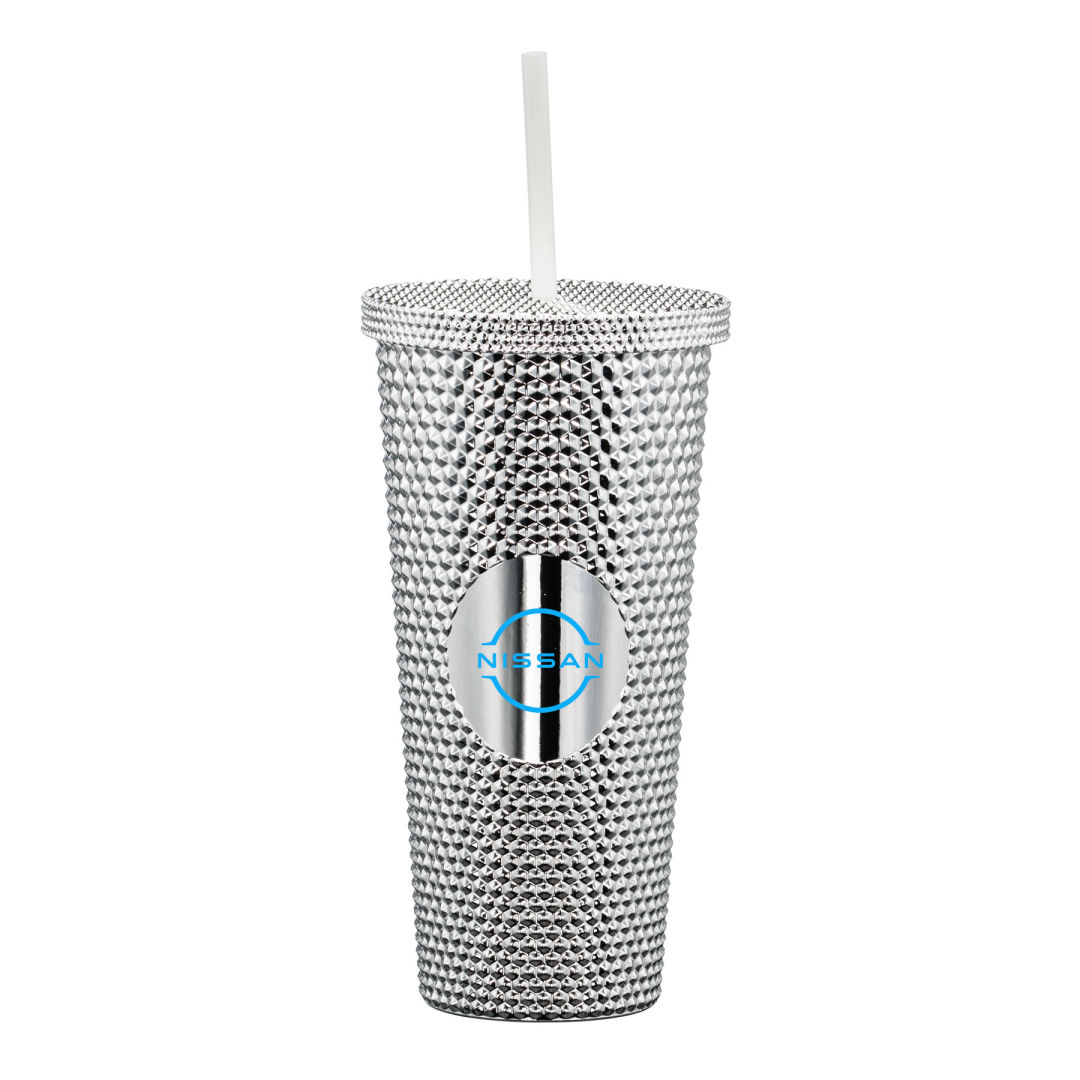 Crenshaw Textured Tumbler w/ Straw - 21oz 3