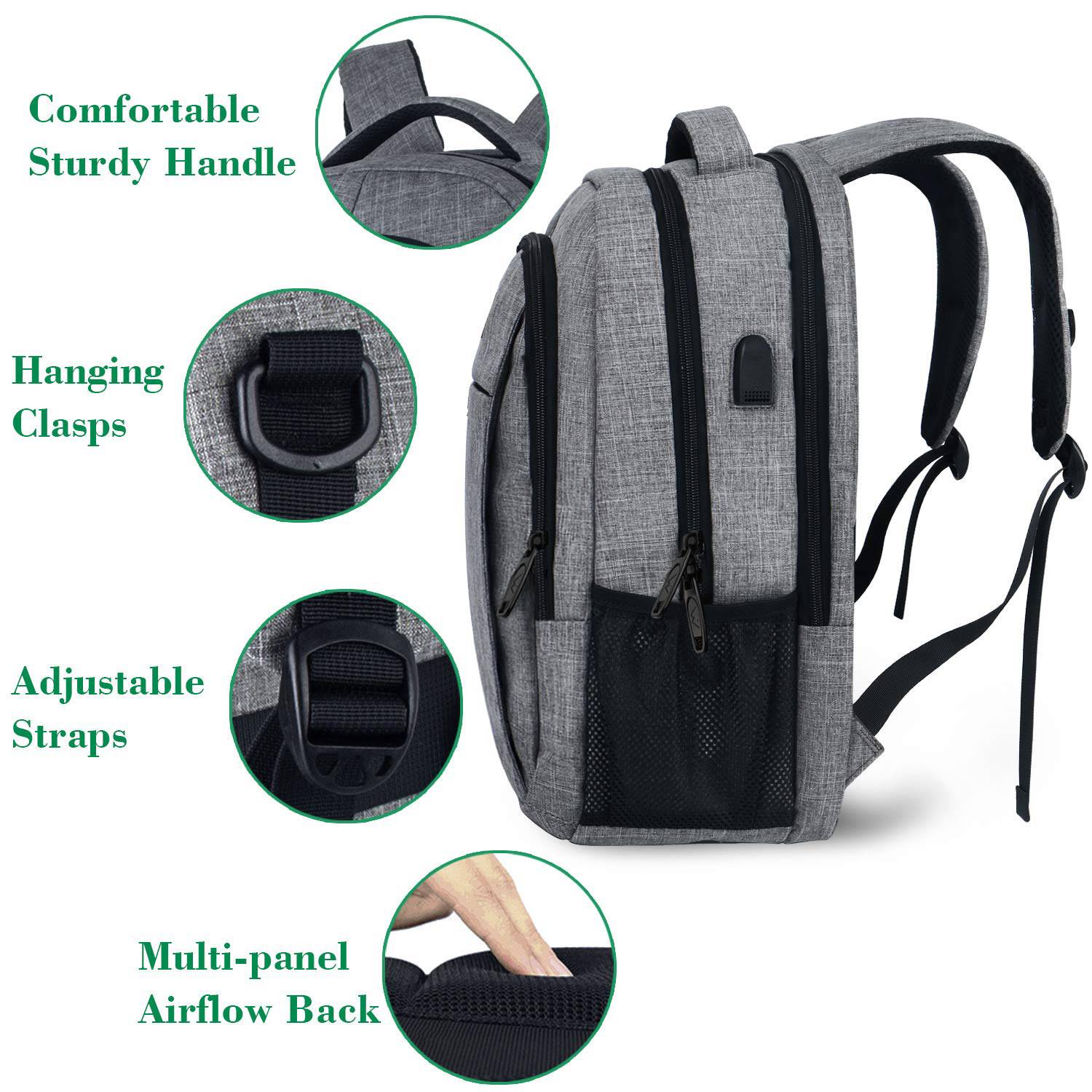 Large Capacity Laptop Backpack 4