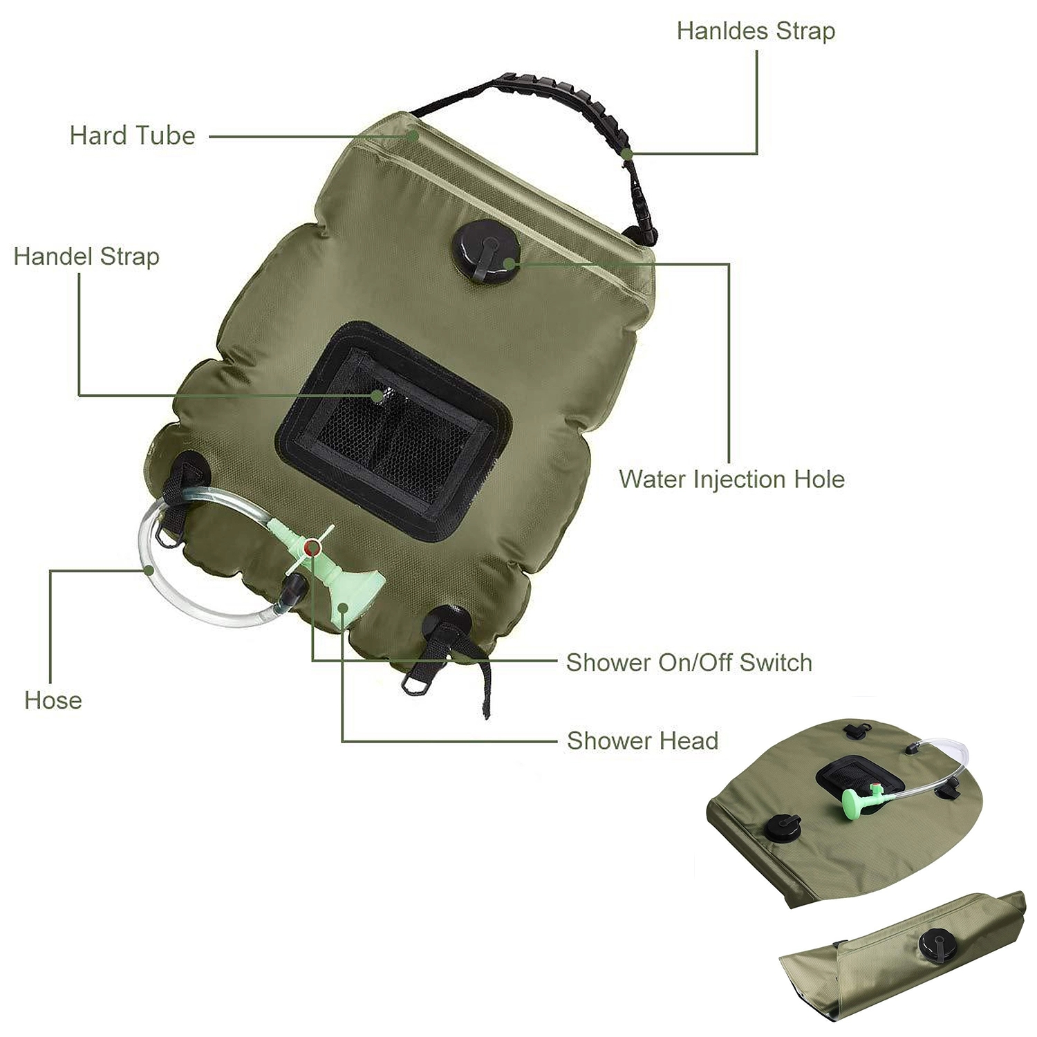 Portable Camping Shower Bag 4