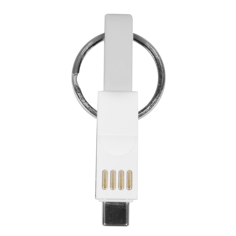 Carol Stream 3-in-1 Key Ring Charging Cable 2