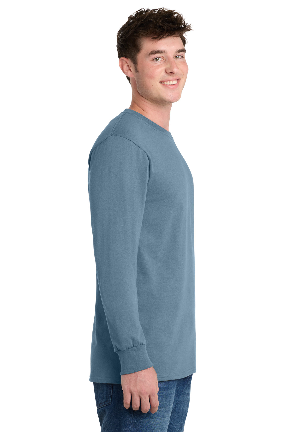 Port & Co Tall Long Sleeve Essential Tee. PC61LST 69