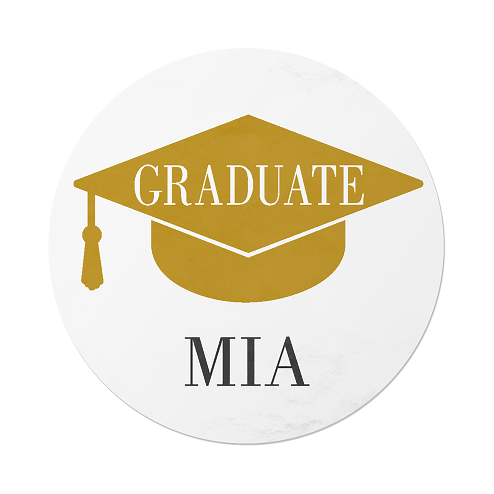 Grad Hat Seal 2