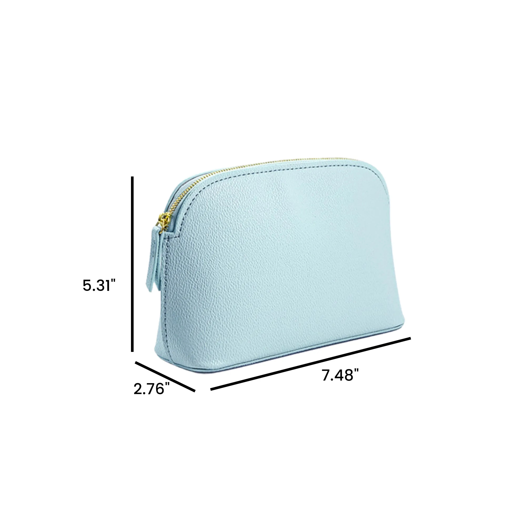Premium Leather Travel Cosmetic Case 12