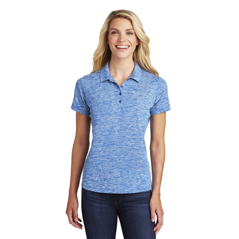 Sport-Tek Women's PosiCharge Electric Heather Polo. 27