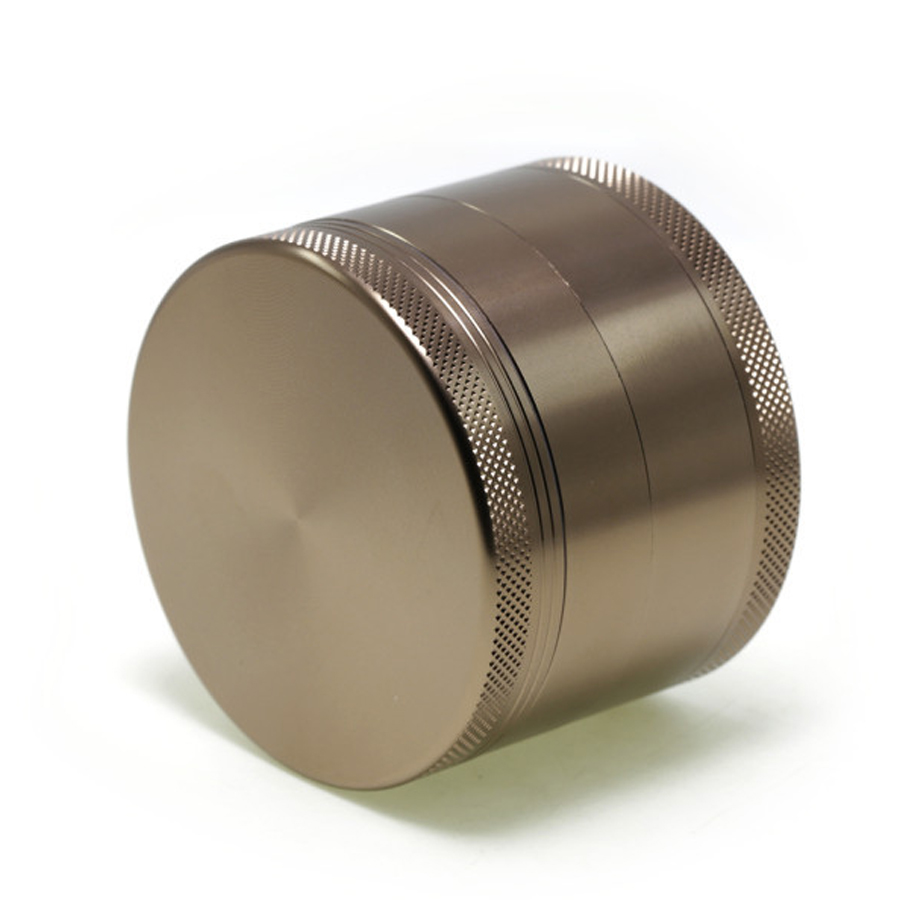 Premium Aluminum Alloy Herb Grinder – 2.45" 4-Piece Metal Design with Pollen Catcher 12