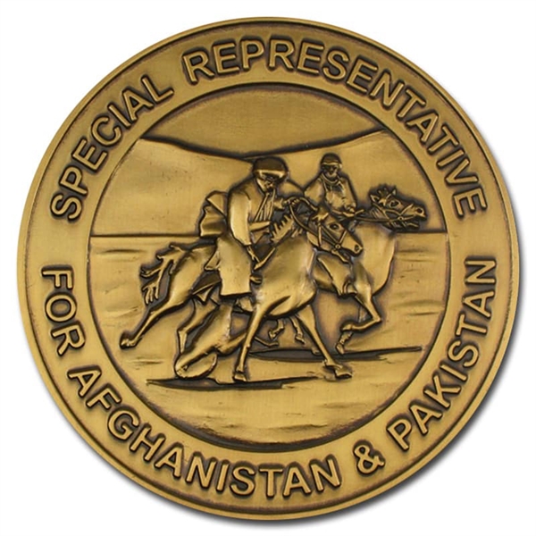 Zinc Alloy Challenge Coin with Antique Plating Finishes - 4