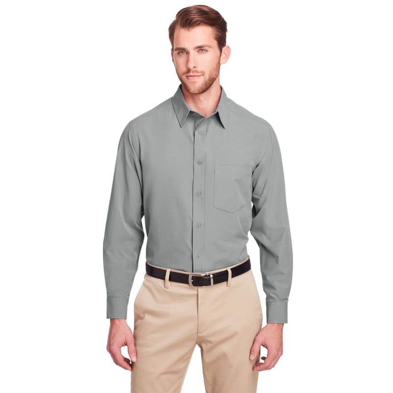 UltraClub Men's Bradley Performance Woven Shirt 12