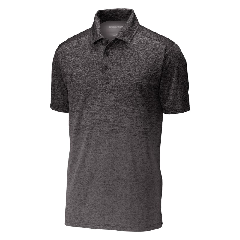 Sport-Tek Ombre Heather Polo. 17