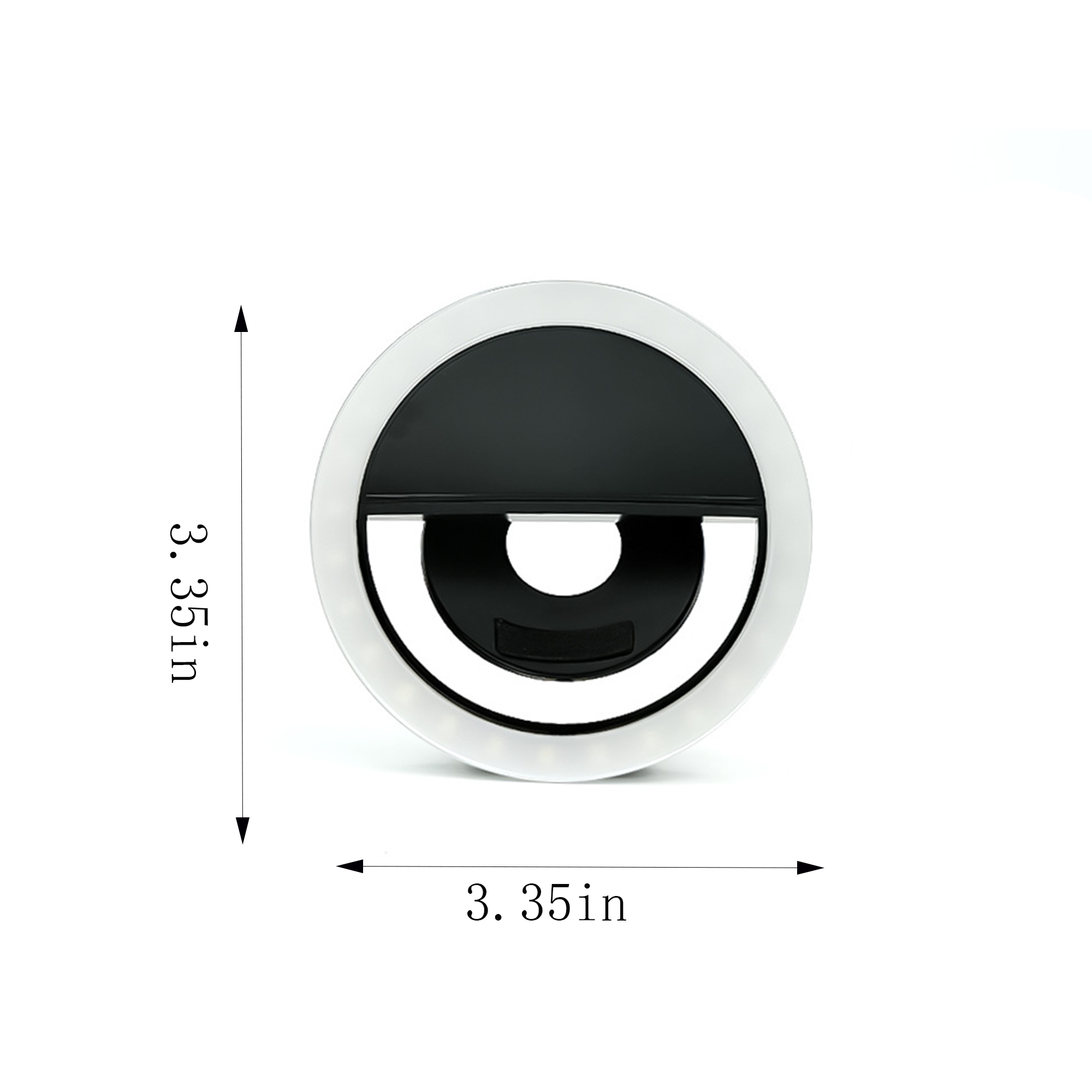 Mini LED Rechargeable Selfie Ring Light 3
