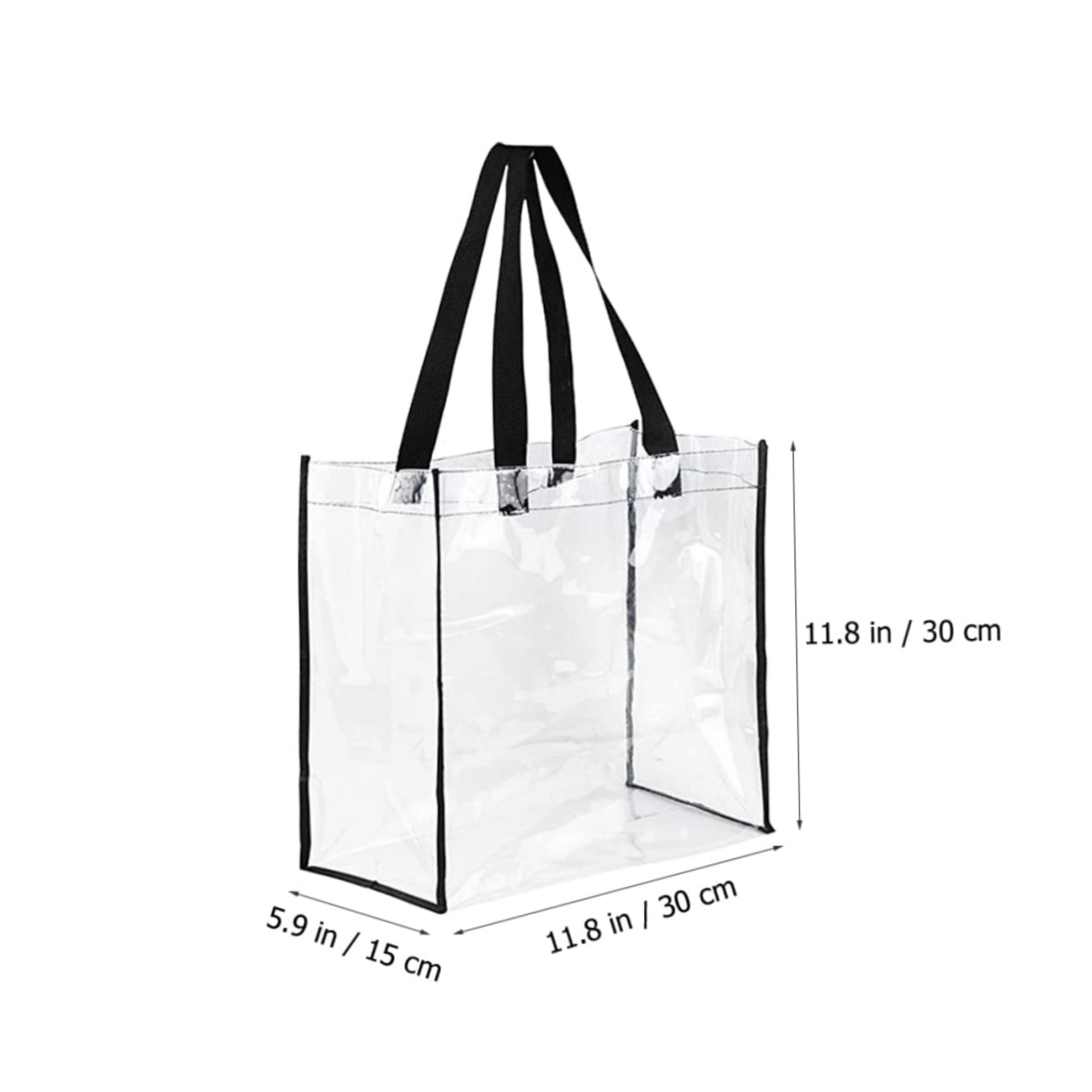 Transparent PVC Tote Bag 2