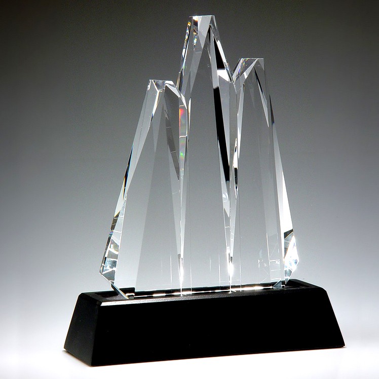 Unique Premium Summit Crystal Award 2