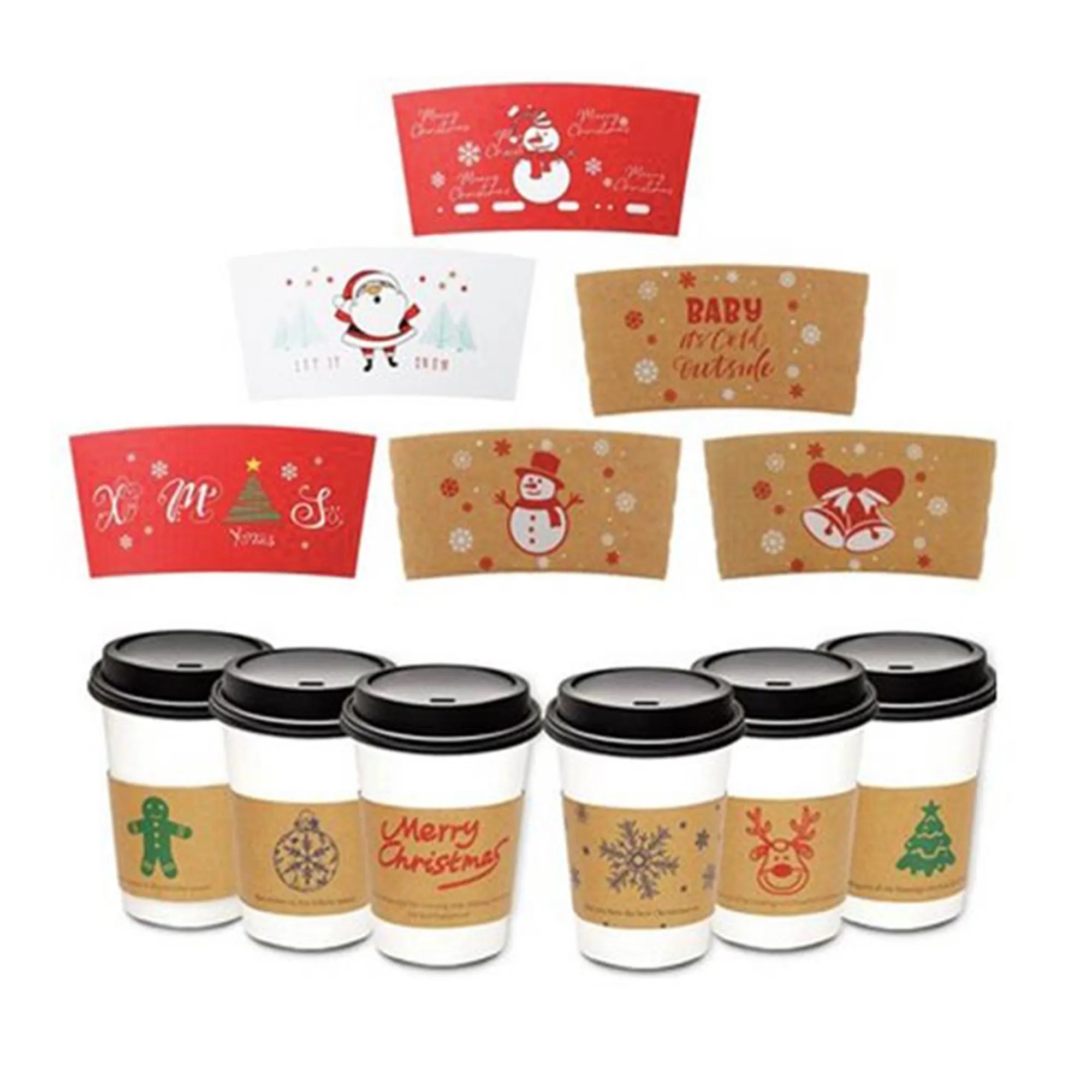 Kraft Coffee Cup Sleeves 3