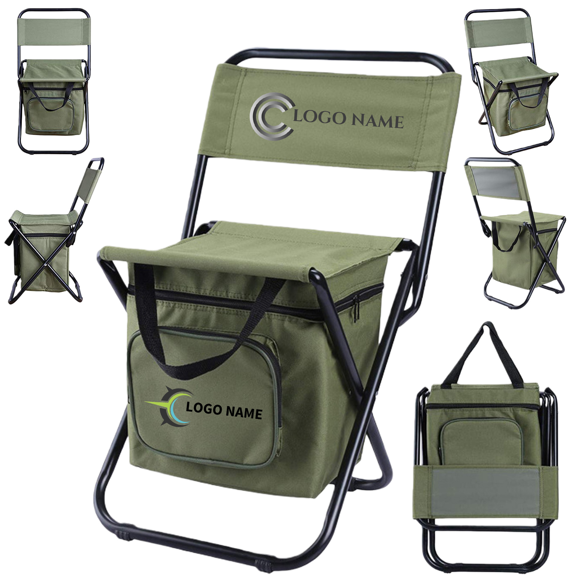 Cooler Bag Folding Fishing Chair 2