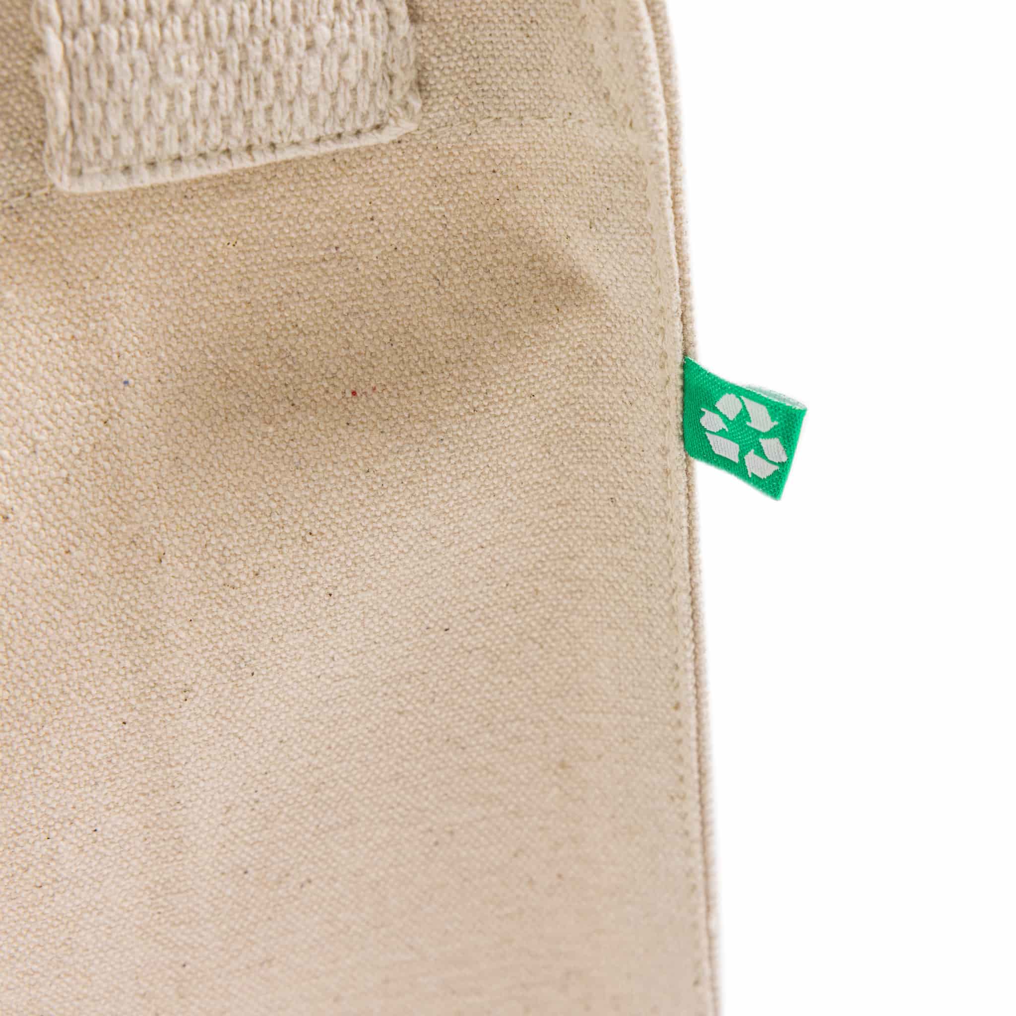 Recycled Canvas Trendy Book Tote Bag 7