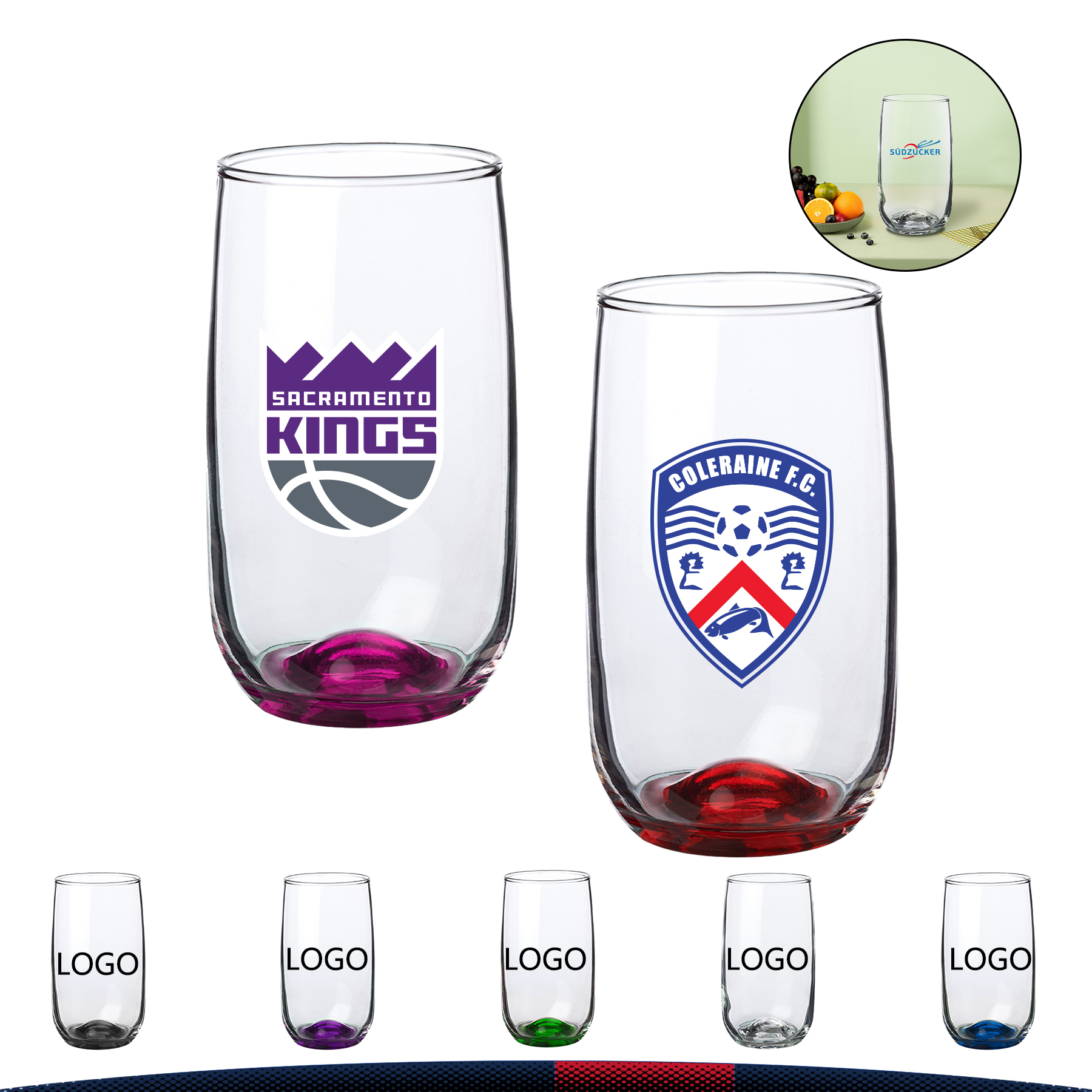 15 oz. Rocks Water Glasses 2