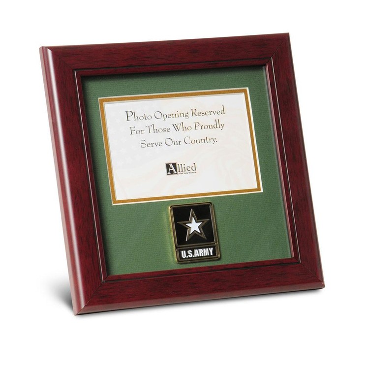Go Army Medallion 4-Inch by 6-Inch Landscape Picture Frame 2