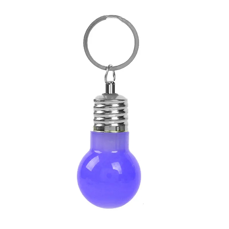 Creative Mini Led Bulb Keychain 5