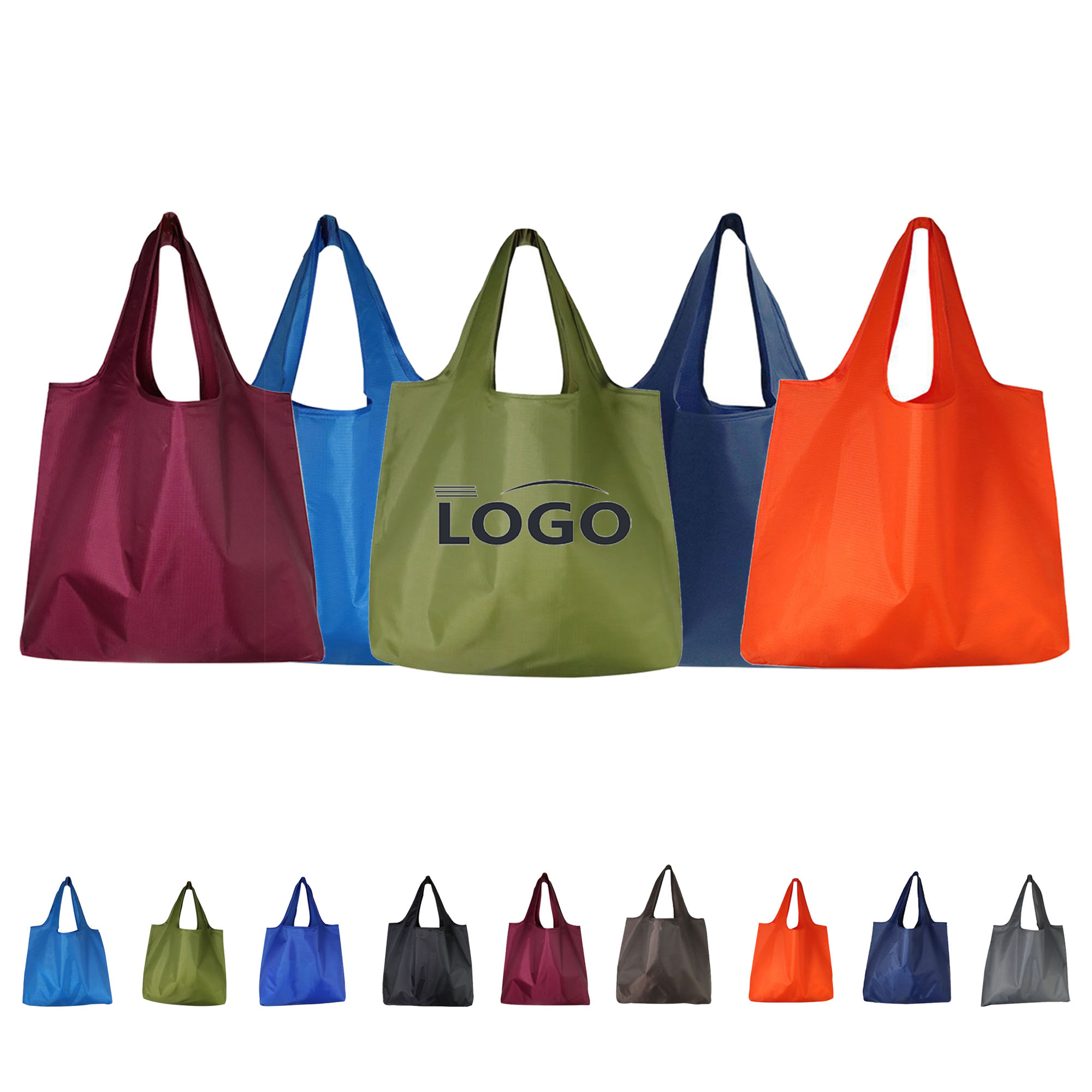 Large Capacity Oxford Foldaway Grocery Bag 1