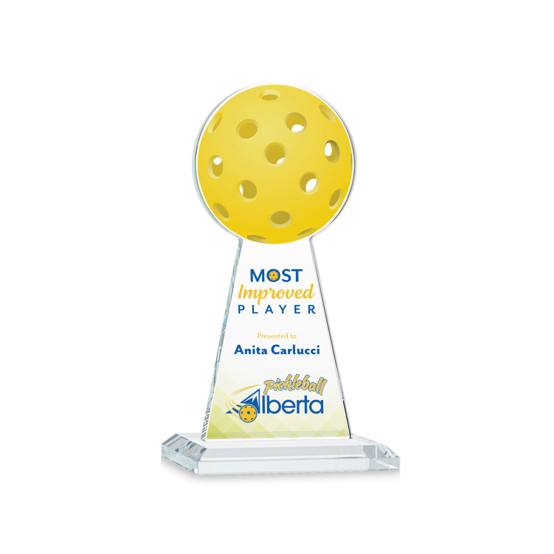 Edenwood Pickleball VividPrint™ Award - Clear 4