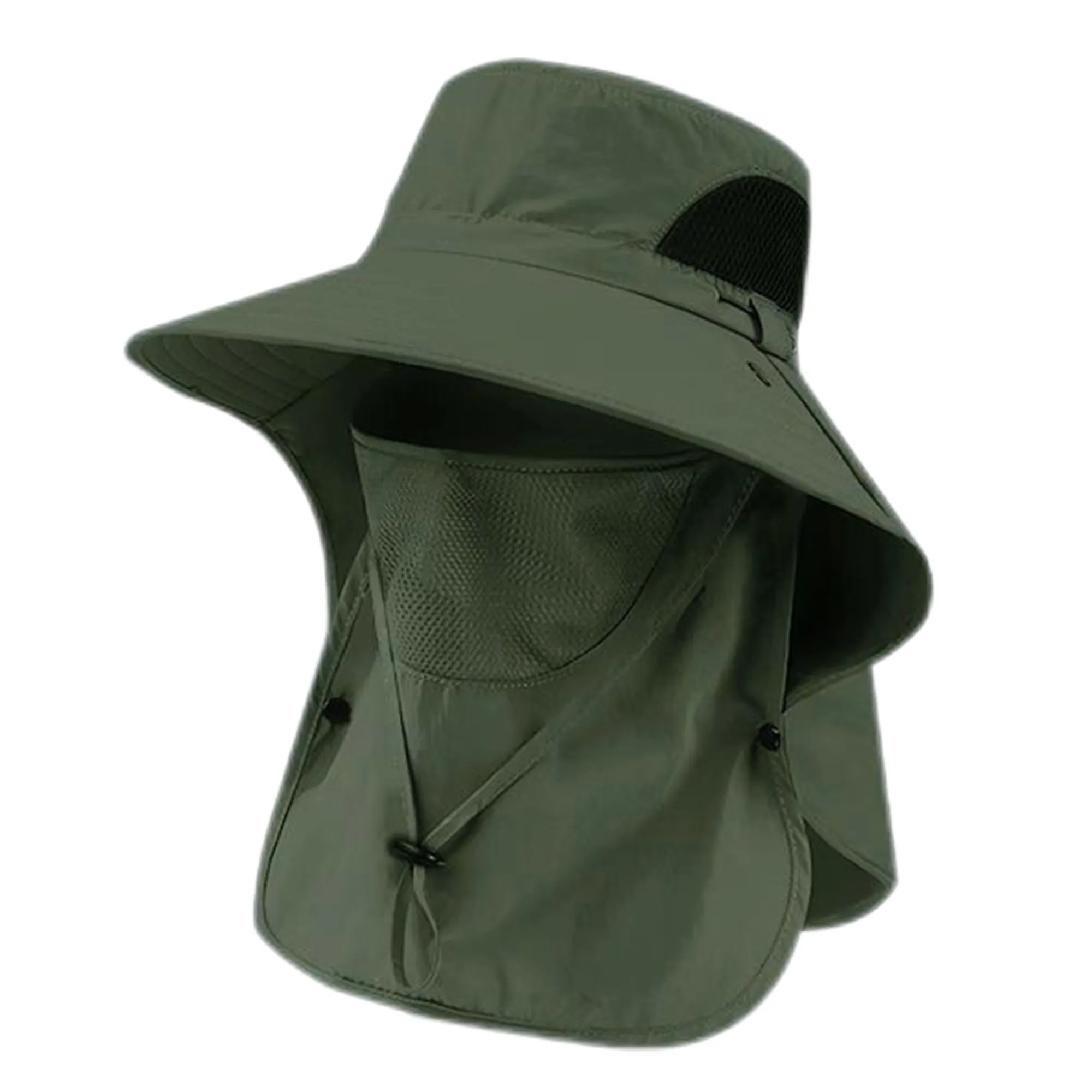 Sun Visor Hat With Face Cover 6