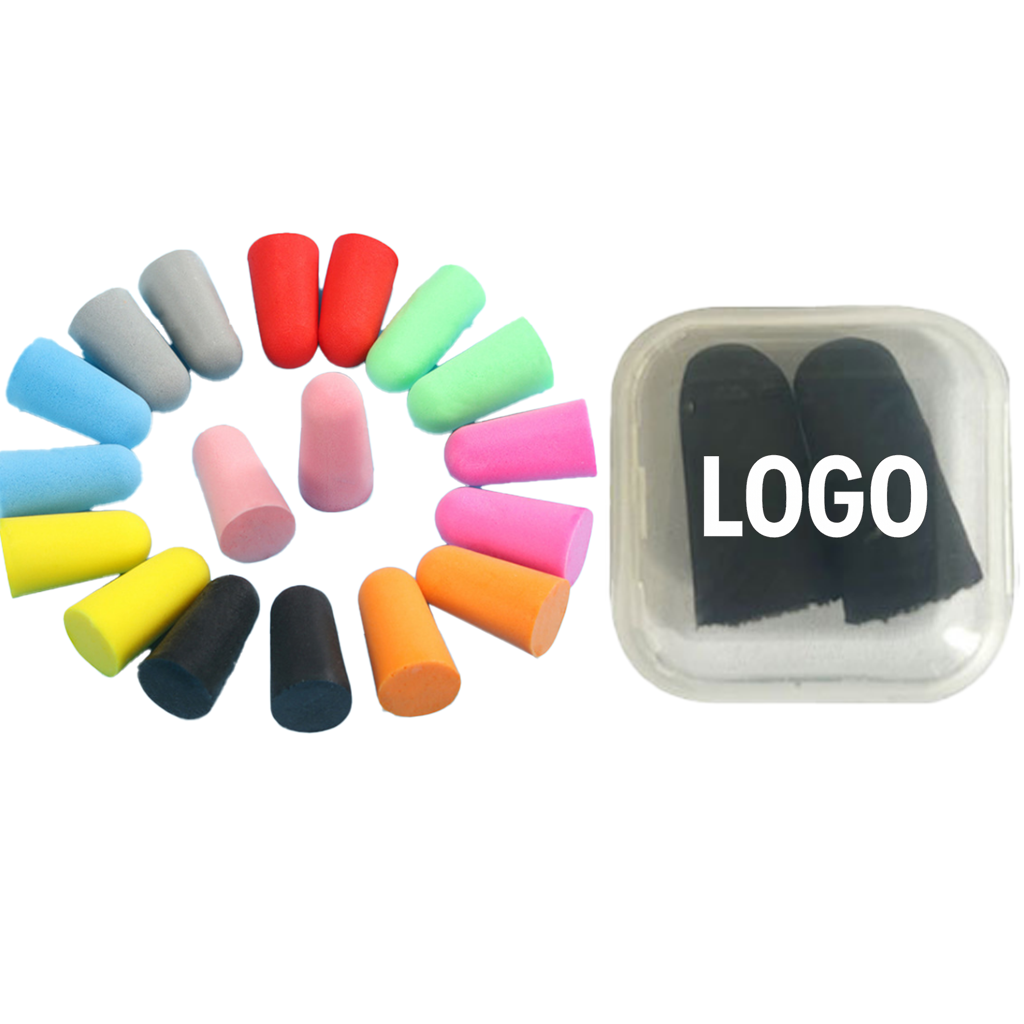 Reusable Soft Foam Earplugs With Custom Packaging 2